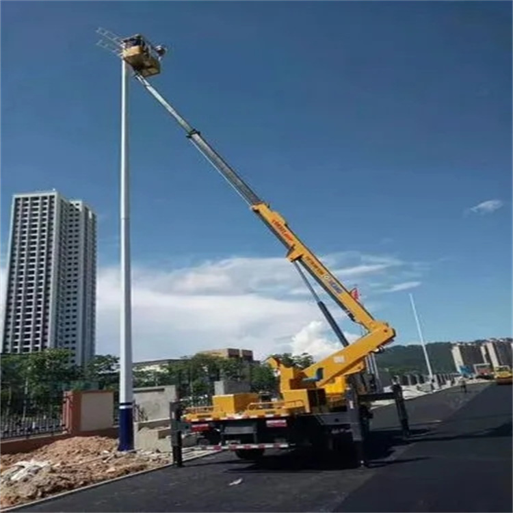 武陟维修路灯的曲臂升降车出租